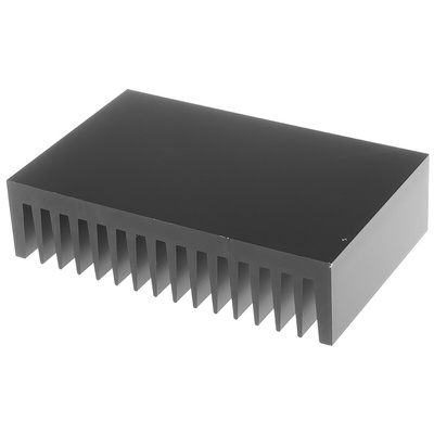Heatsink, Universal Rectangular Alu, 0.9K/W, 100 x 160 x 40mm