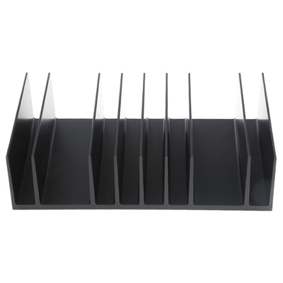 Heatsink, 0.6K/W, 100 x 180 x 48mm