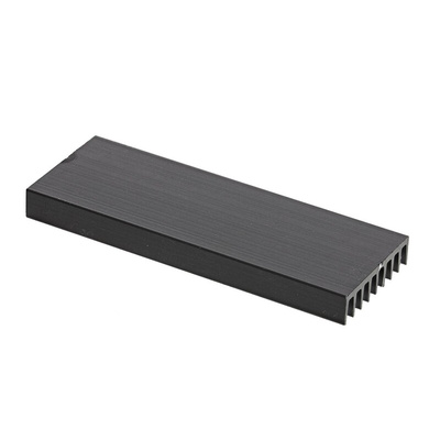 Heatsink, Universal Rectangular Alu, 8.5K/W, 51 x 19 x 4.8mm