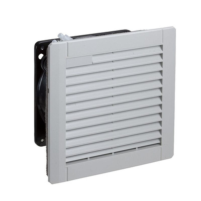 Schneider Electric Grey Steel Vent Grille, 224 x 224mm