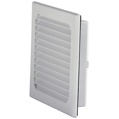 Siemens Plastic Vent Grille, Parallel Slat, 148 x 148mm