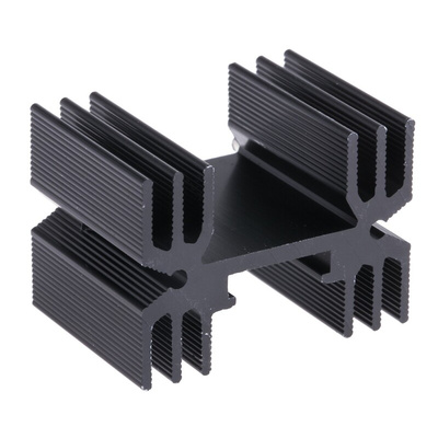 Heatsink, 9°C/W, 25 x 35 x 25mm, Clip