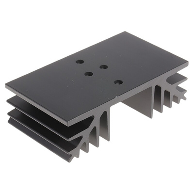 Heatsink, Universal Rectangular Alu, 2.5K/W, 50 x 88 x 25mm