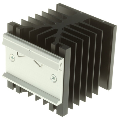Heatsink, 1.3K/W, 75 x 80 x 78.6mm, DIN Rail
