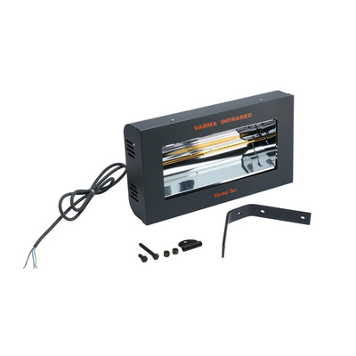 Star Progetti 2kW Infrared Infrared Heater, Ceiling Mounted, Wall Mounted, Type F - Schuko plug