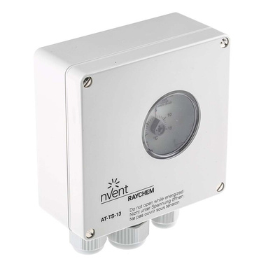 nVent RAYCHEM Trace Heating Thermostat, -5 → +15 °C