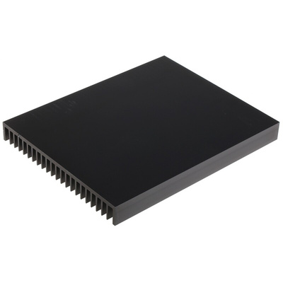 Heatsink, Universal Rectangular Alu, 0.43K/W, 250 x 200 x 25mm