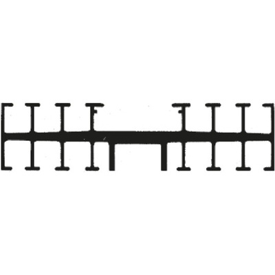 Heatsink, Universal Rectangular Alu, 1.1K/W, 152 x 130 x 32mm