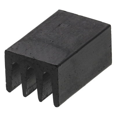 Heatsink, Universal Rectangular Alu, 75K/W, 10 x 6.3 x 4.8mm, Conductive Adhesive, Conductive Foil