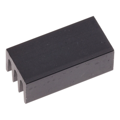 Heatsink, Universal Rectangular Alu, 63K/W, 13 x 6.3 x 4.8mm, Conductive Adhesive, Conductive Foil