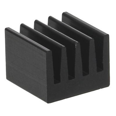 Heatsink, Universal Rectangular Alu, 74K/W, 8 x 8 x 6mm