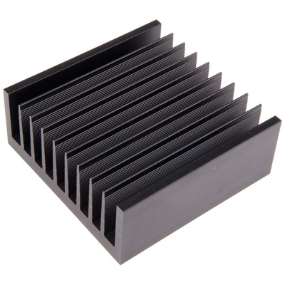 Heatsink, Universal Square Alu, 1.2K/W, 100 x 100 x 40mm