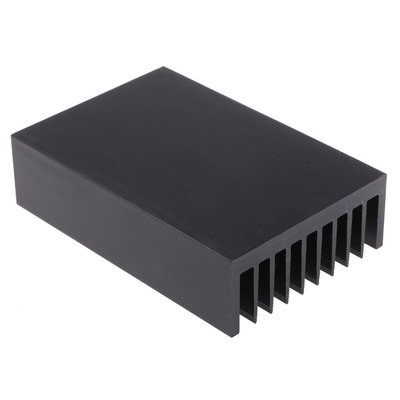 Heatsink, Universal Rectangular Alu, 0.86K/W, 150 x 100 x 40mm