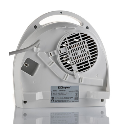Dimplex 3kW Fan Fan Heater, Portable, Type G - British 3-pin