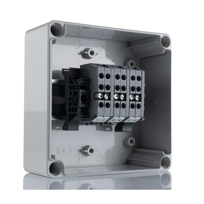 RS PRO Trace Heating Junction Box 75mm x 125mm x 125mm