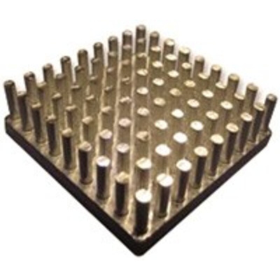 Heatsink, Universal Square Alu, 3.7K/W, 32.7 x 32.7 x 20mm, Adhesive Foil, Conductive Foil