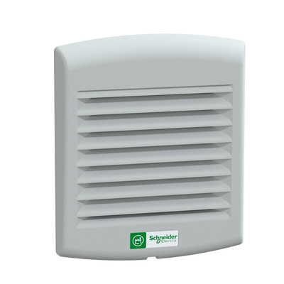 Schneider Electric Grey Plastic Vent Grille, Parallel Slat, 137 x 117mm