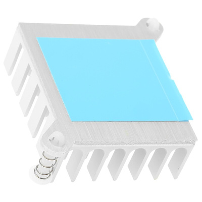 Heatsink, 9K/W, 49 x 49 x 15mm, Adhesive Foil