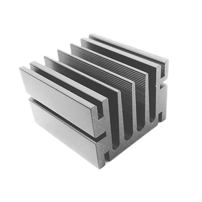 Heatsink, Universal Rectangular Alu, 6.4°C/W, 50 x 46 x 33mm, Screw