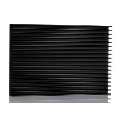 Heatsink, Universal Rectangular Alu, 0.6°C/W, 150 x 100 x 15mm, PCB Mount