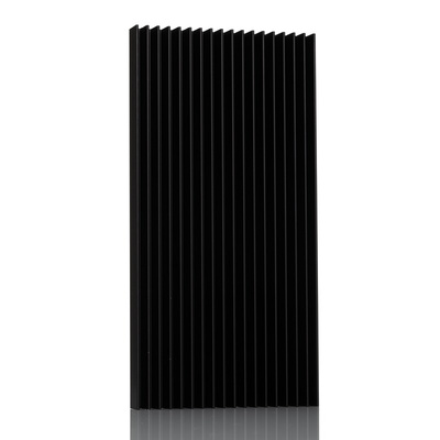 Heatsink, Universal Rectangular Alu, 0.48°C/W, 200 x 100 x 15mm, PCB Mount