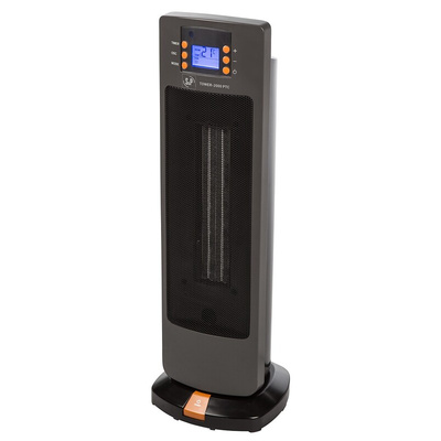 Soler&Palau 2kW Fan Fan Heater, Floor Mounted, Type C - European Plug