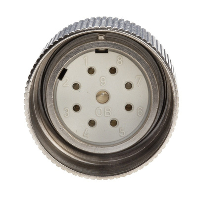 Lapp Solder Circular Connector, 9 Contacts, Cable Mount, IP65