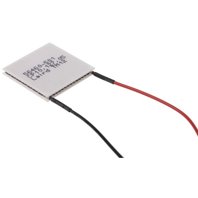 Laird Technologies Peltier Module, 39.1W, 3.9A, 16.4V dc, 29.7 x 29.7mm