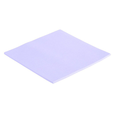 Laird Self-Adhesive Thermal Interface Sheet, 2.5mm Thick, 3W/m·K, Boron Nitride Filled Silicone Elastomer, 100 x 100mm