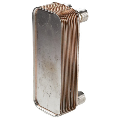 Brazed Plate Heat Exchanger, 214.5 x 80.7 x 24.1mm