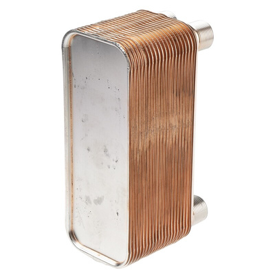 Brazed Plate Heat Exchanger, 214.5 x 80.7 x 24.1mm