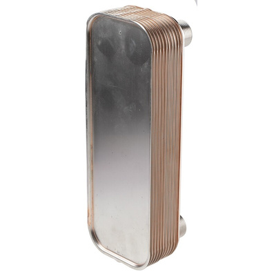 Brazed Plate Heat Exchanger, 309.6 x 112 x 24.1mm