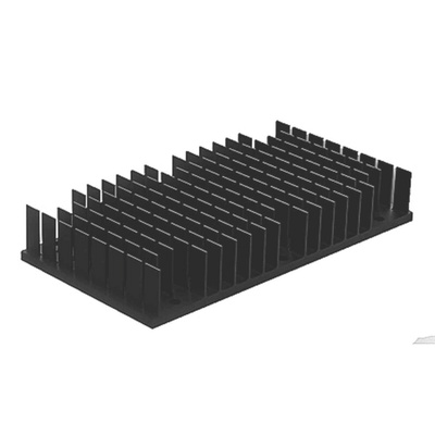 Heatsink, 1/1 Brick DC/DC Converter, 116.8 x 61 x 18.2mm