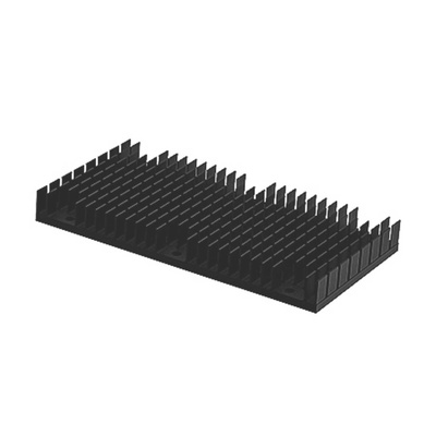 Heatsink, 1/1 Brick DC/DC Converter, 116.8 x 61 x 12.2mm