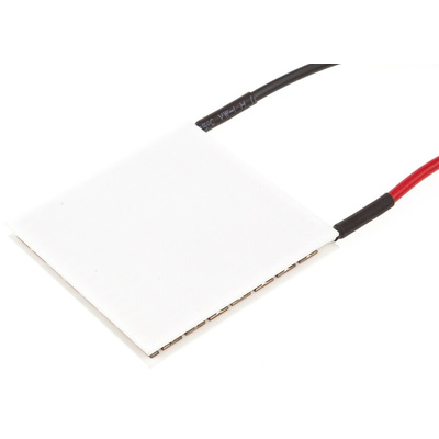 Laird Technologies Peltier Module, 56.2W, 6A, 16.4V dc, 39.9 x 39.9mm