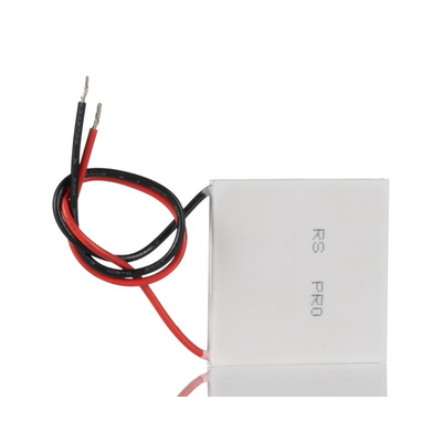 RS PRO Peltier Module, 35W, 4A, 15.4V, 30 x 30 x 34mm