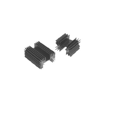 Heatsink, TO-218, TO-220, TO-247, 42 x 25 x 25.4mm, Vertical