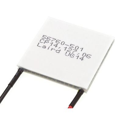 Laird Technologies Peltier Module, 51.4W, 6A, 15.4V, 40 x 40mm