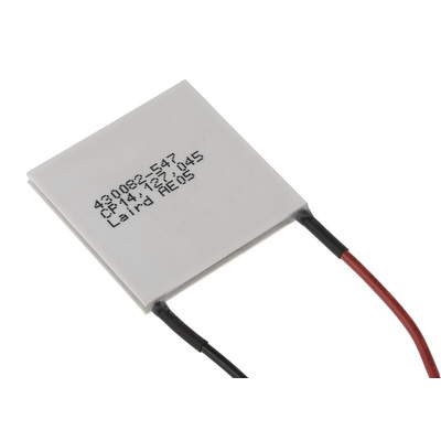 Laird Technologies Peltier Module, 68.8W, 8.5A, 15.4V, 40 x 40mm