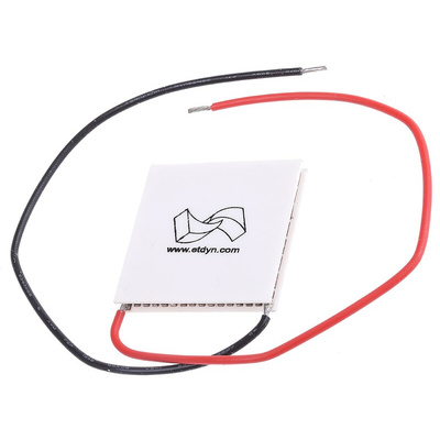 European Thermodynamics Peltier Module, 1.6W, 1.6A, 7V, 30 x 30mm
