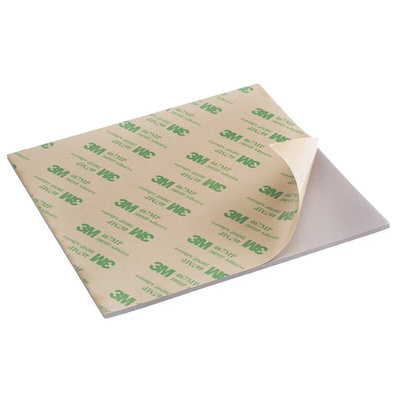 RS PRO Self-Adhesive Thermal Interface Sheet, 1.2mm Thick, 1.6W/m·K, 150 x 150mm