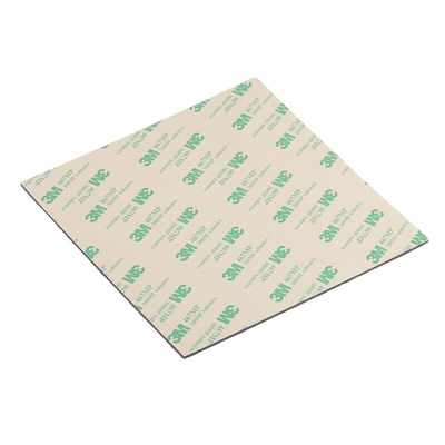 RS PRO Self-Adhesive Thermal Interface Sheet, 2mm Thick, 3.2W/m·K, 150 x 150mm