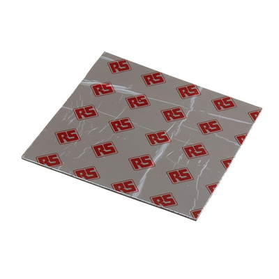 RS PRO Self-Adhesive Thermal Interface Sheet, 2mm Thick, 3.2W/m·K, 150 x 150mm
