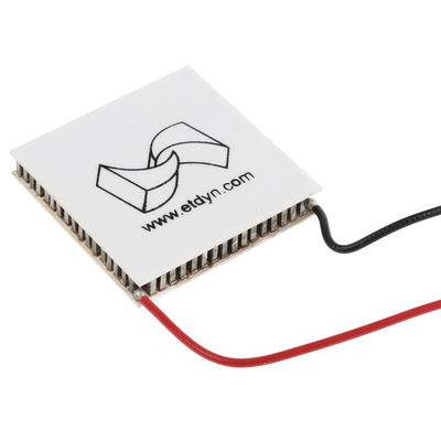 European Thermodynamics Peltier Module, 1.9W, 320mA, 12V, 40 x 40mm