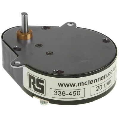 McLennan Servo Supplies Ovoid Gearbox, 25:2 Gear Ratio, 0.45 Nm Maximum Torque, 400rpm Maximum Speed