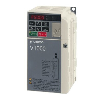Omron Inverter Drive, 1.5 kW, 3 Phase, 400 V ac, 4.1 A, V1000 Series