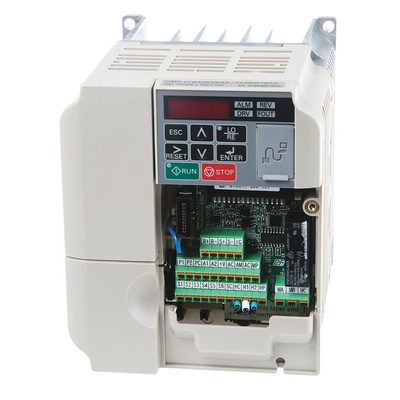 Omron Inverter Drive, 1.1 kW, 1 Phase, 230 V ac, 6 A, V1000 Series