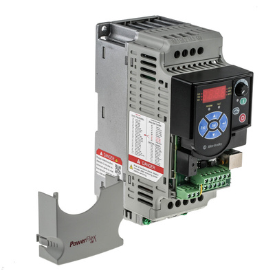 Allen Bradley Inverter Drive, 1.5 kW, 3 Phase, 480 V ac, 4.2 A, PowerFlex 4M Series