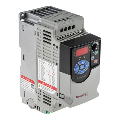 Allen Bradley Inverter Drive, 1.5 kW, 3 Phase, 480 V ac, 4.2 A, PowerFlex 4M Series