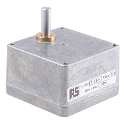 McLennan Servo Supplies Spur Gearbox, 500:1 Gear Ratio, 7 Nm Maximum Torque